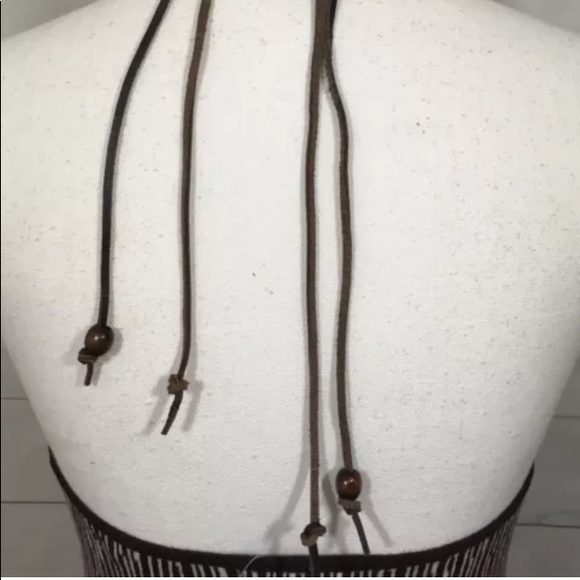 MICHAEL KORS Safari print halter top beaded NWT - Picture 7 of 7